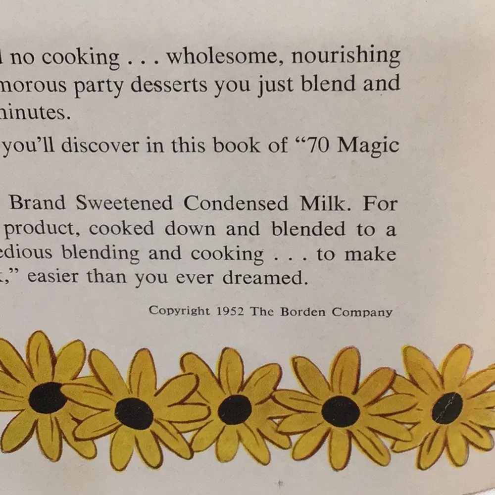 Amazing Vintage Borden Recipe Book